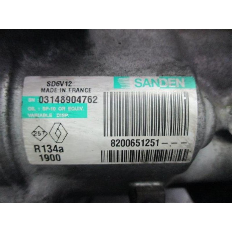 RENAULT AIR CONDITIONER COMPRESSOR RENAULT Modus 2004>2007 used