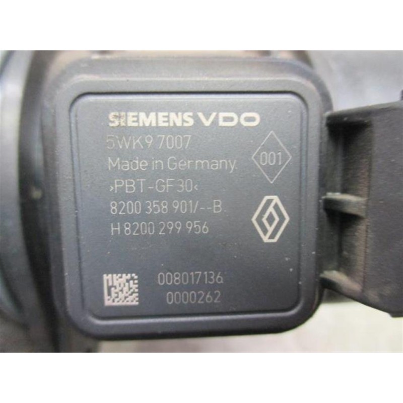 RENAULT AIR-FLOW SENSOR RENAULT Modus 2004>2007 used