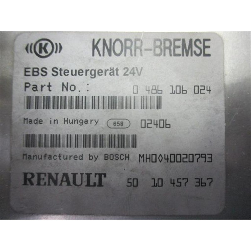 RENAULT truck EBS CONTROL UNIT  RENAULT truck Magnum 2001>2010 used