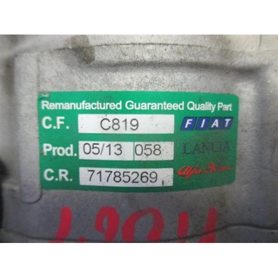 AIR CONDITIONER COMPRESSOR FIAT F.500 2007>2015 used