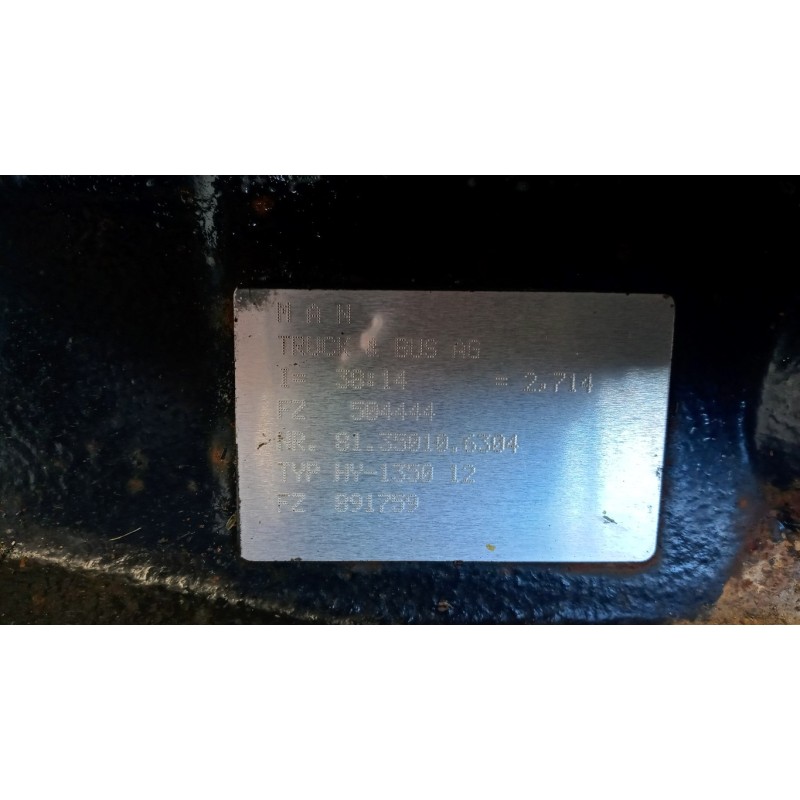 MAN GRUPPO DIFFERENZIALE POSTERIORE MAN TGX euro 6 usato