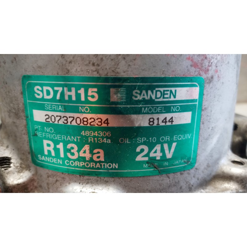 IVECO AIR CONDITIONER COMPRESSOR IVECO EUROCARGO 2008>2013 used