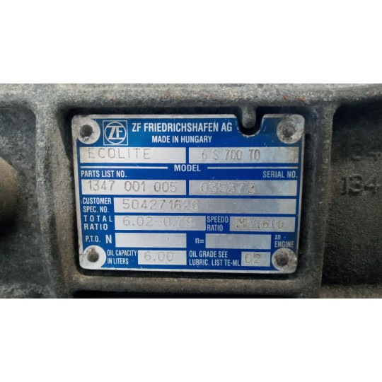 GEARBOXES  IVECO EUROCARGO 2008>2013 used