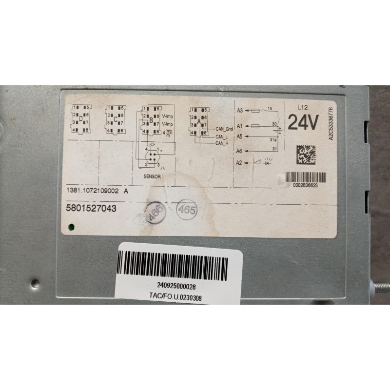 IVECO TACHIGRAFO IVECO EUROCARGO 2008>2013 usato