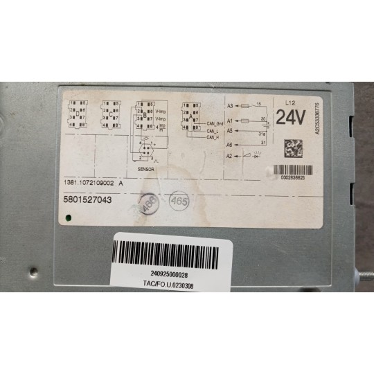 TACHIGRAFO IVECO EUROCARGO 2008>2013 usato