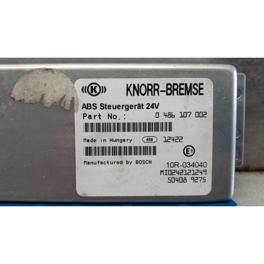 ABS CONTROL UNIT IVECO EUROCARGO 2008>2013 used