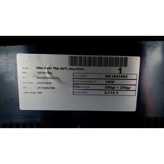 CLIMATIZZATORE ESTERNO SCANIA Serie R 2014> usato