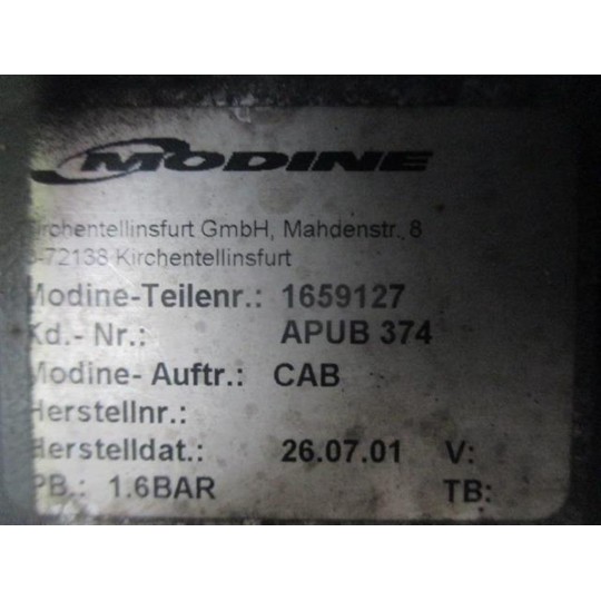 RADIATORE INTERCOOLERS DAF LF usato