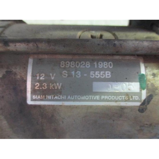 STARTER MOTOR ISUZU D-Max 03>07 used