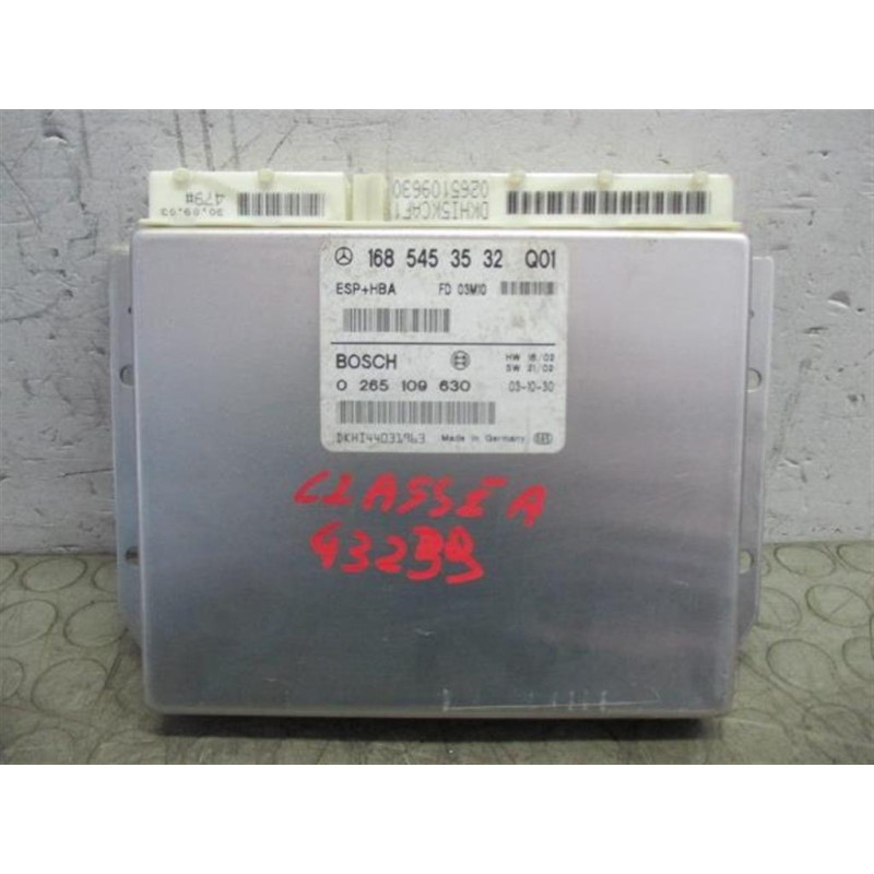 MERCEDES-BENZ VARIOUS CONTROL UNITS A  MERCEDES-BENZ Classe A (W168) 2002>2004 used
