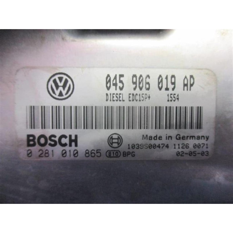 VOLKSWAGEN CENTRALINA MOTORE VOLKSWAGEN Polo 2001>2005 usato