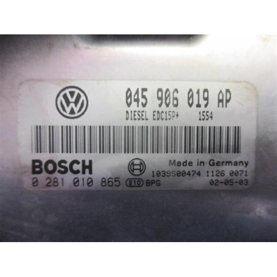 ENGINE UNIT VOLKSWAGEN Polo 2001>2005 used