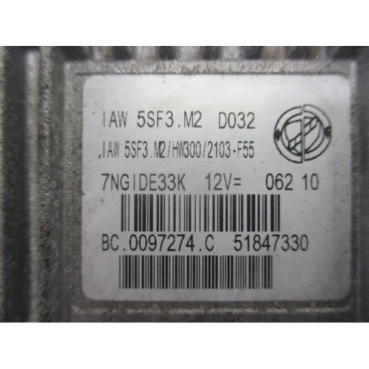 CENTRALINA MOTORE FIAT F.Punto Evo 2009>2012 usato