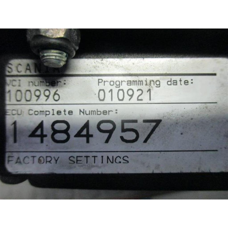 SCANIA TRASMISSION UNIT SCANIA 164 used