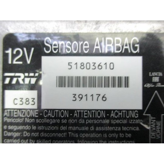 CENTRALINA AIR BAG FIAT Panda 2003>2010 usato