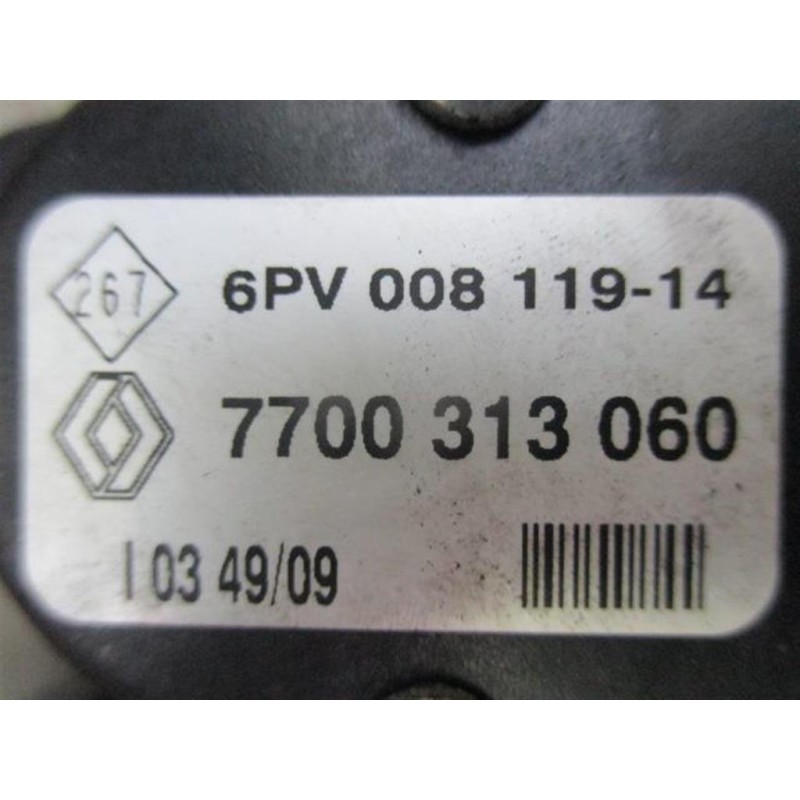 RENAULT van ELETRONIC THROTTLE PEDAL  RENAULT van Trafic 2007>2010 used