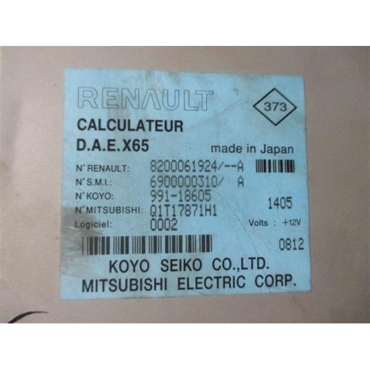 CENTRALINE VARIE A RENAULT Clio 2001>2004 usato