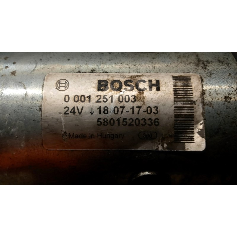 IVECO STARTER MOTOR IVECO EUROCARGO 2008>2013 used