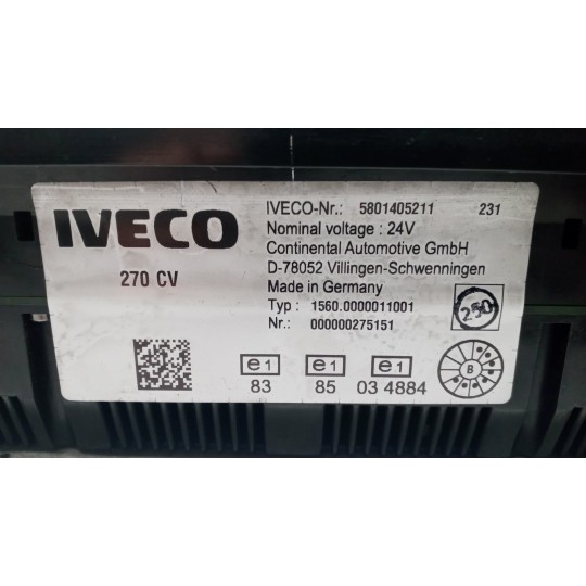 QUADRO STRUMENTI IVECO EUROCARGO 2008>2013 usato
