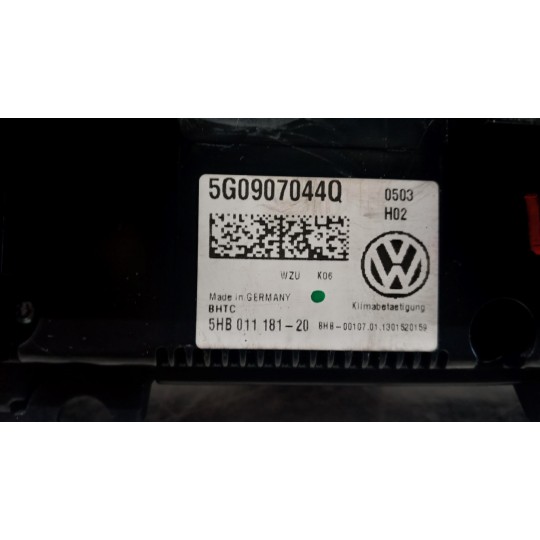 AC CONTROL UNIT VOLKSWAGEN Golf 7 2012>2016 used