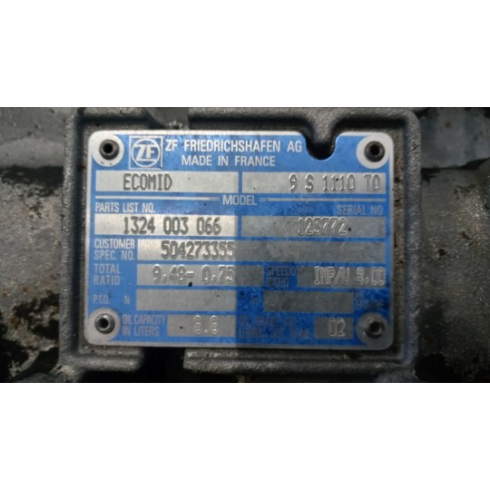 GEARBOXES  IVECO EUROCARGO 2008>2013 used