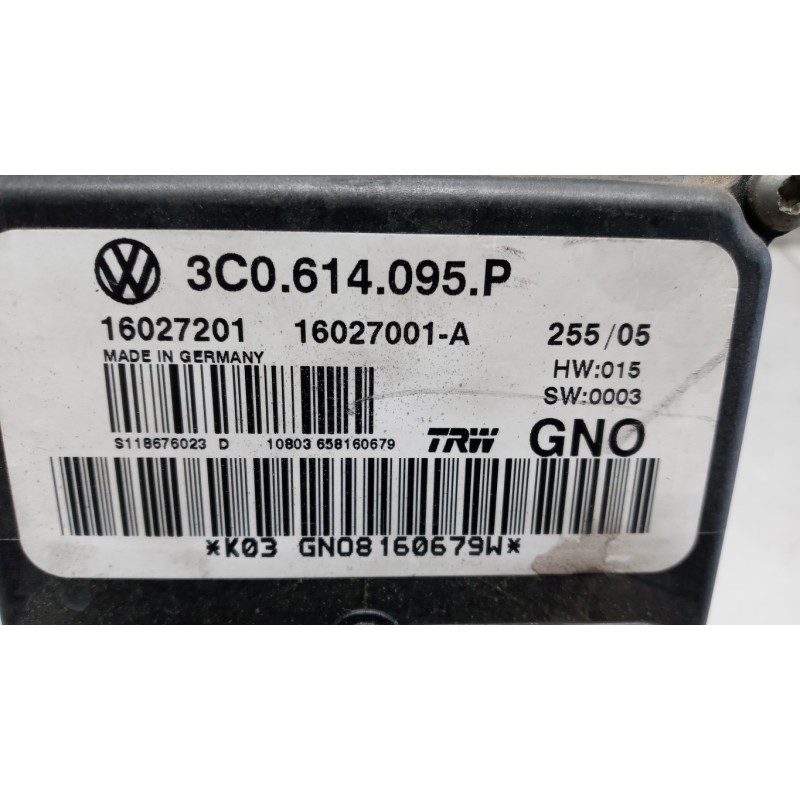 VOLKSWAGEN ABS SYSTEM VOLKSWAGEN Passat 2005>2010 used