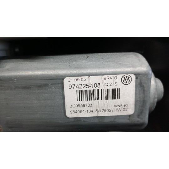 BACK LEFT POWERED WINDOWS  VOLKSWAGEN Passat 2005>2010 used