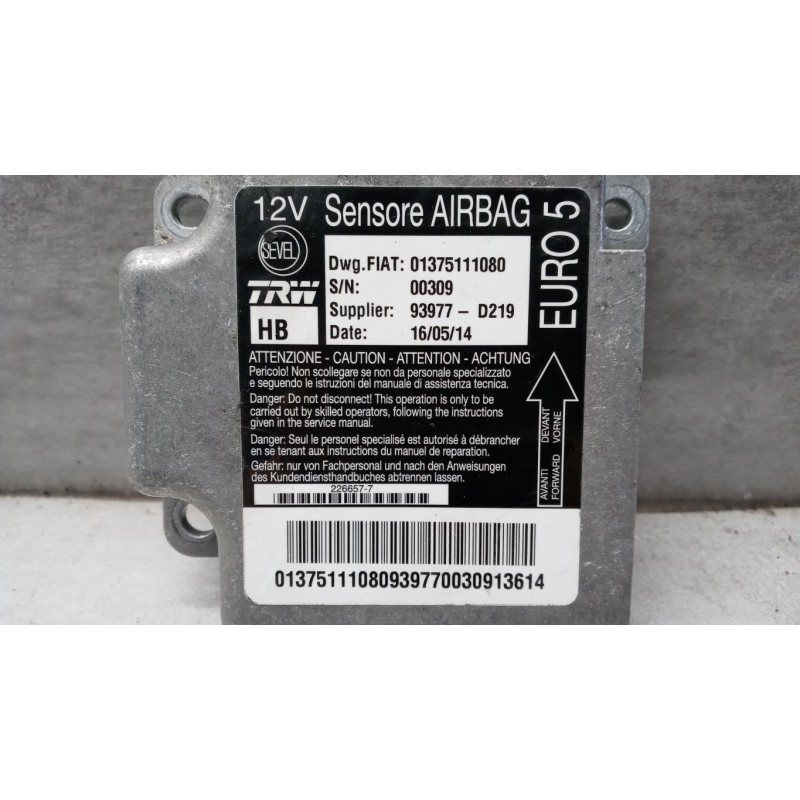 FIAT van KIT AIR BAG FIAT van Ducato 2014> usato