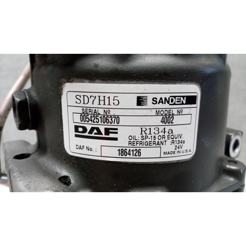 DAF AIR CONDITIONER COMPRESSOR DAF XF105 used