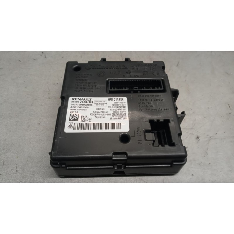 RENAULT VARIOUS CONTROL UNITS  RENAULT Captur 2019> used