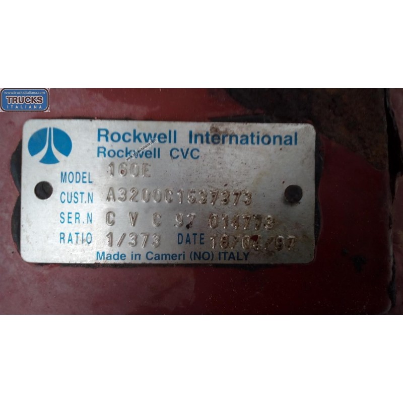 IVECO REAR DIFFERENTIAL 
 IVECO EUROTECH used