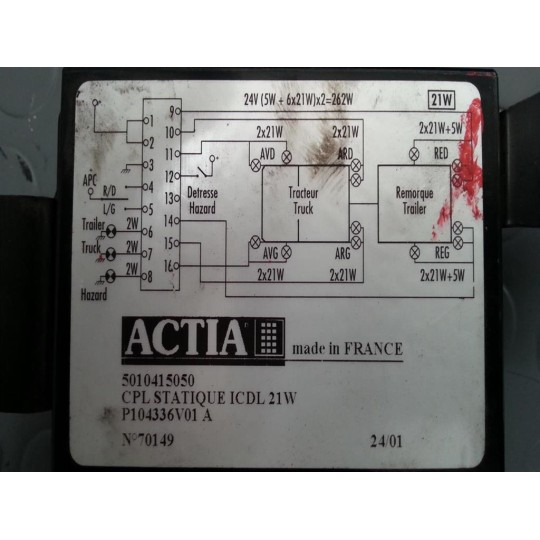 CENTRALINE VARIE RENAULT truck Midlum usato