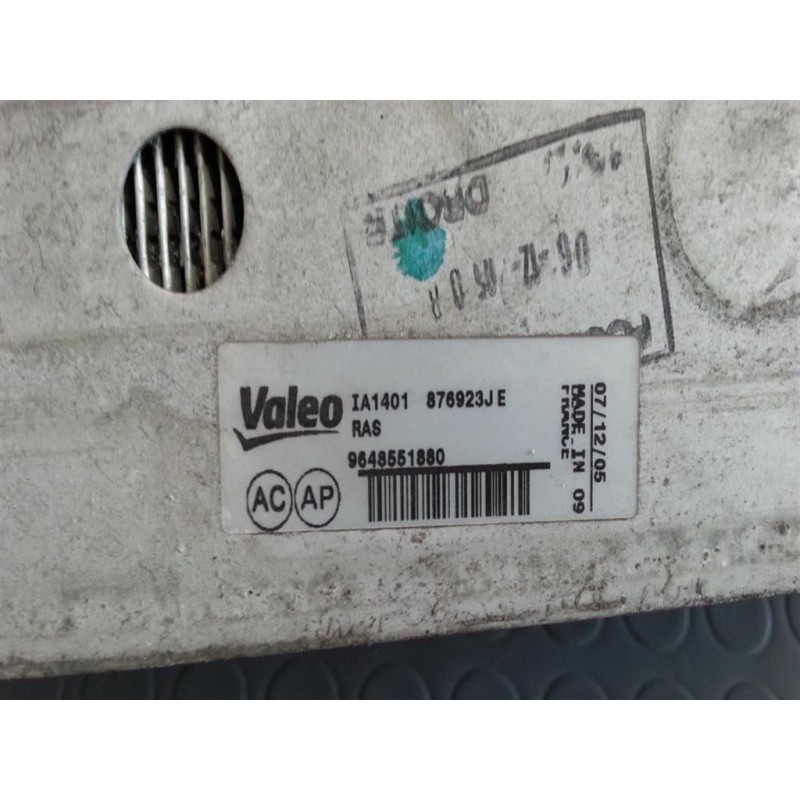 PEUGEOT INTERCOOLERS HEAT RADIATOR  PEUGEOT 307 2005>2008 used