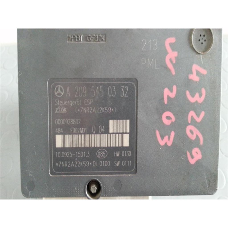 MERCEDES-BENZ ABS SYSTEM MERCEDES-BENZ Classe C (W203) 2000>2004 used