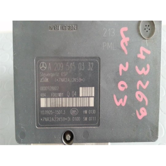 GRUPPO ABS MERCEDES-BENZ Classe C (W203) 2000>2004 usato