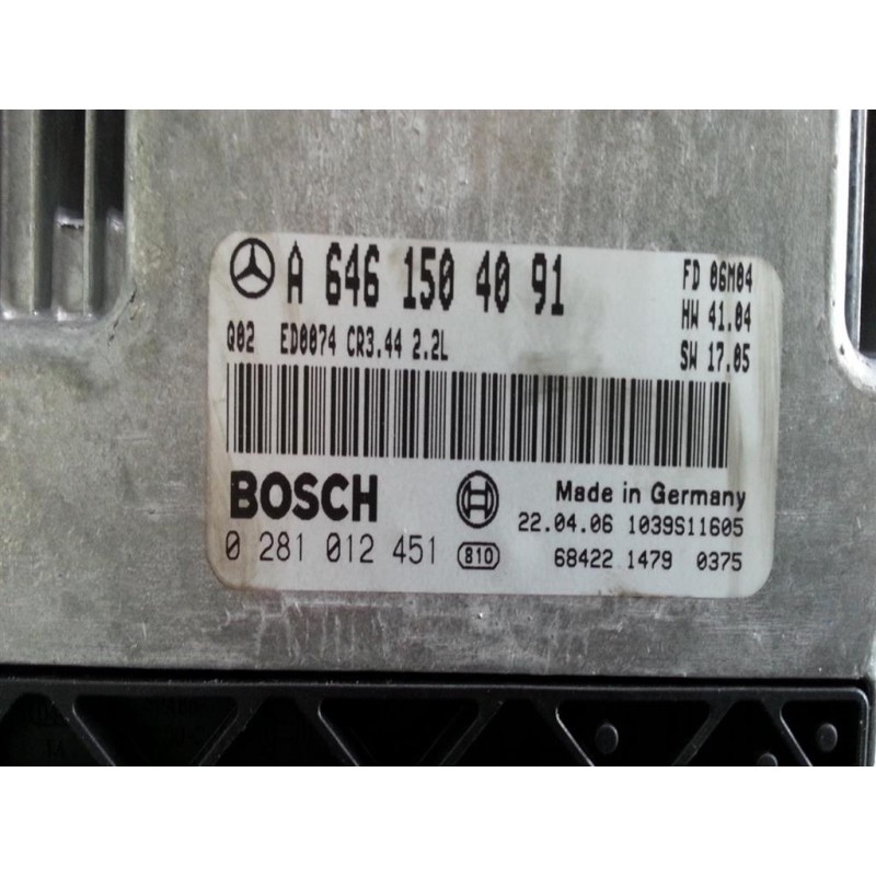 MERCEDES-BENZ ENGINE UNIT MERCEDES-BENZ Classe C (W203) 2004>2006 used