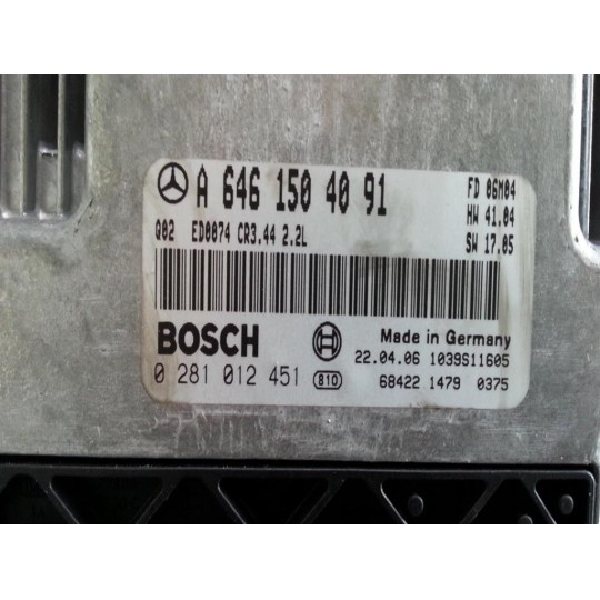 CENTRALINA MOTORE MERCEDES-BENZ Classe C (W203) 2004>2006 usato