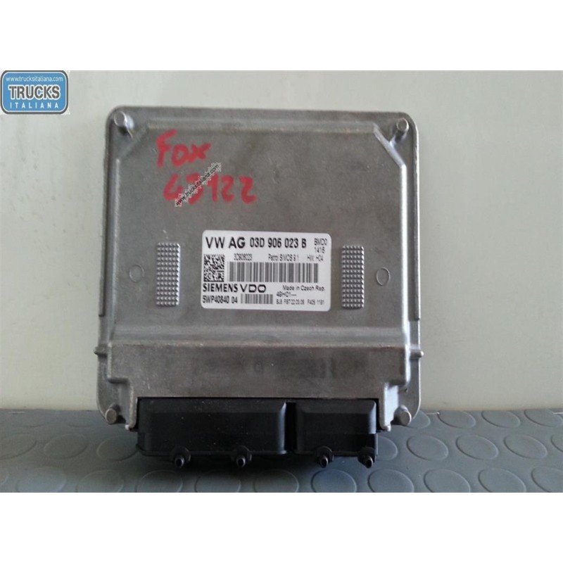 VOLKSWAGEN CENTRALINA MOTORE VOLKSWAGEN Fox 2005>2011 usato