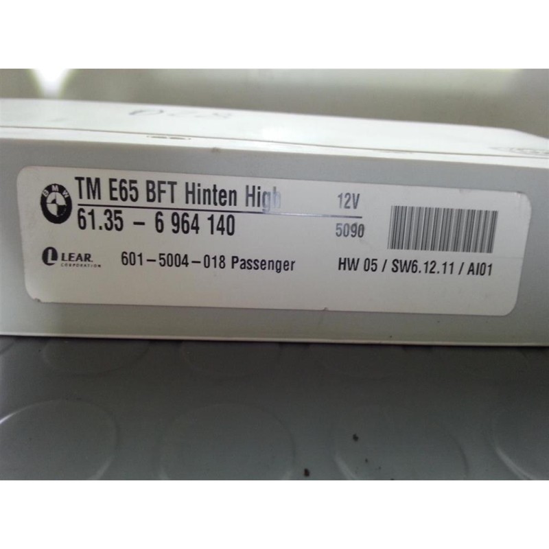 BMW VARIOUS CONTROL UNITS  BMW Serie 7 (E65/E66) 2002> used