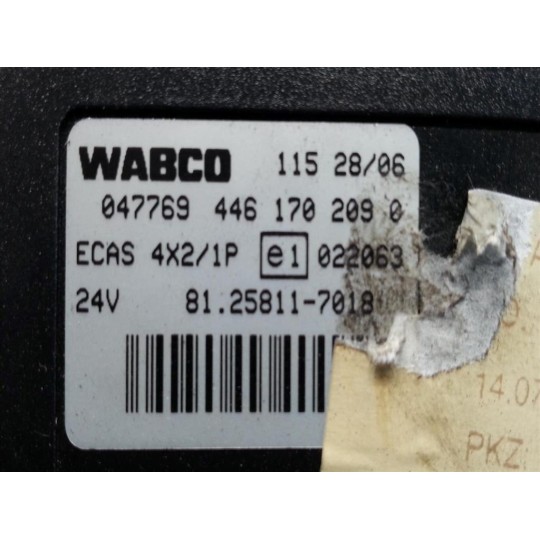 VARIOUS CONTROL UNITS  MAN TG-A 2000>2007 used