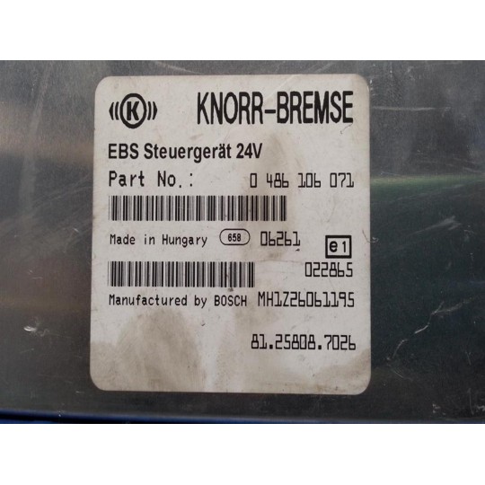EBS CONTROL UNIT  MAN TG-A 2000>2007 used