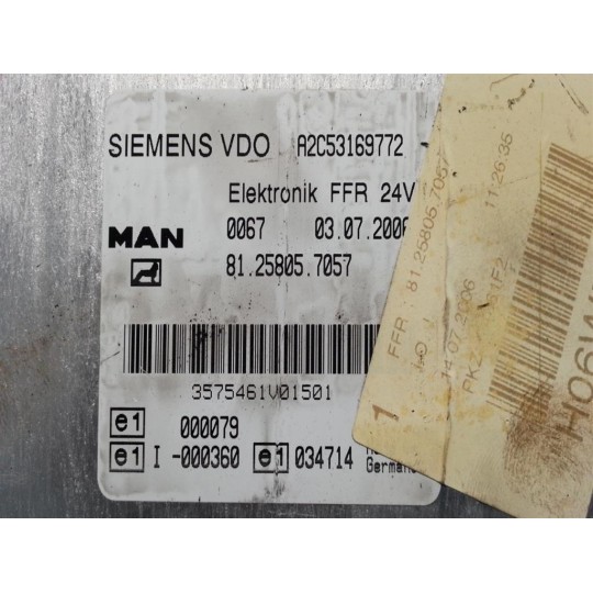 VARIOUS CONTROL UNIT C MAN TG-A 2000>2007 used