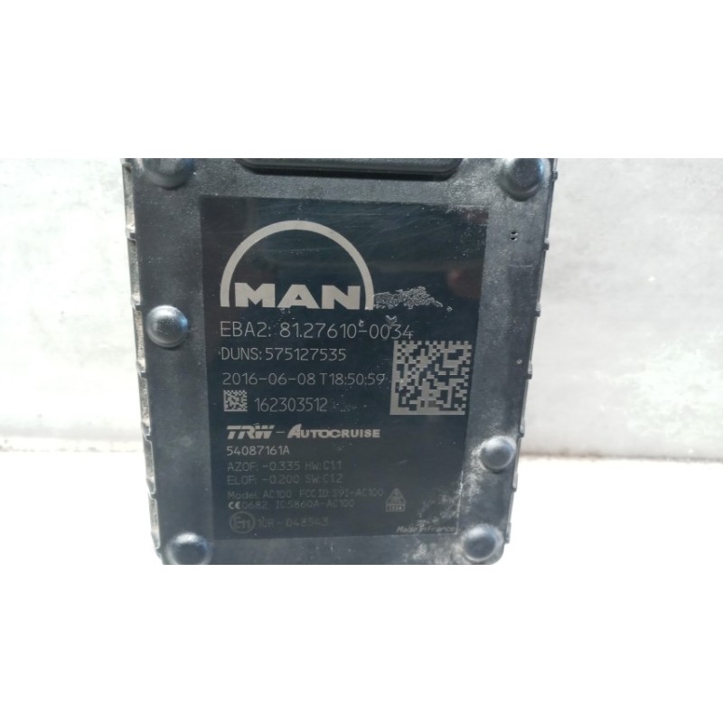 MAN VARIOUS CONTROL UNITS A  MAN TGX euro 6 used