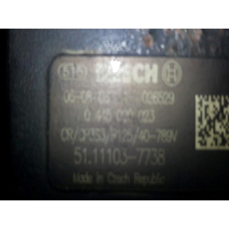 MAN INJECTION PUMP  MAN TG-A 2000>2007 used