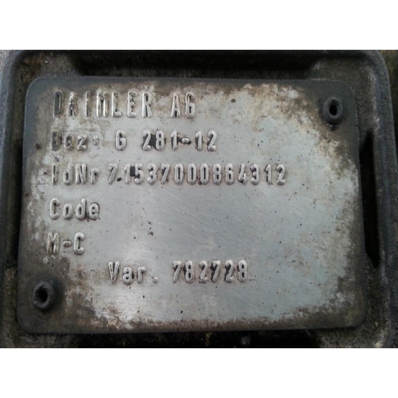 MERCEDES-BENZ truck AUTOMATIC GEARBOXES  MERCEDES-BENZ truck Actros euro 5 2008>2013 used