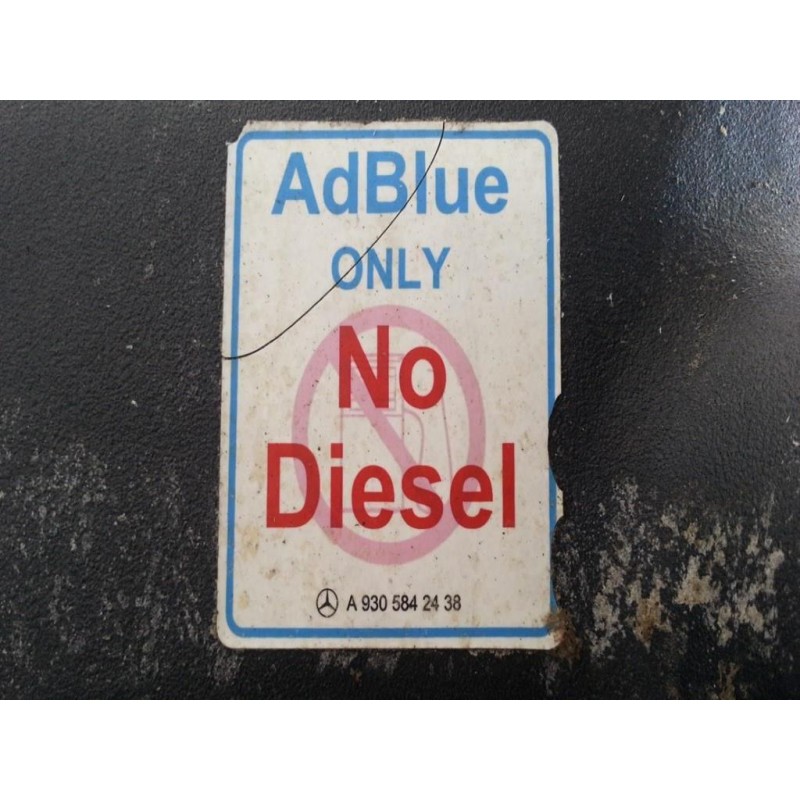 MERCEDES-BENZ truck ADBLUE TANK MERCEDES-BENZ truck Actros euro 5 2008>2013 used