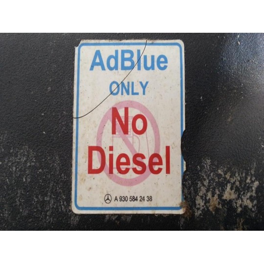 SERBATOIO ADBLUE MERCEDES-BENZ truck Actros euro 5 2008>2013 usato