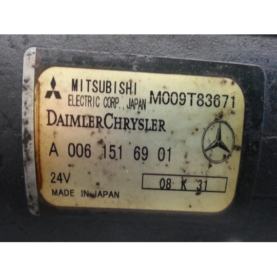 STARTER MOTOR MERCEDES-BENZ truck Actros euro 5 2008>2013 used