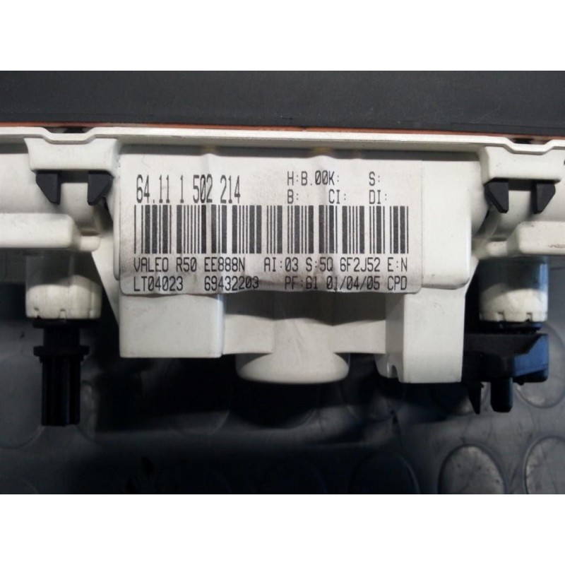 MINI AC CONTROL UNIT MINI R50/53  2001>2006 used