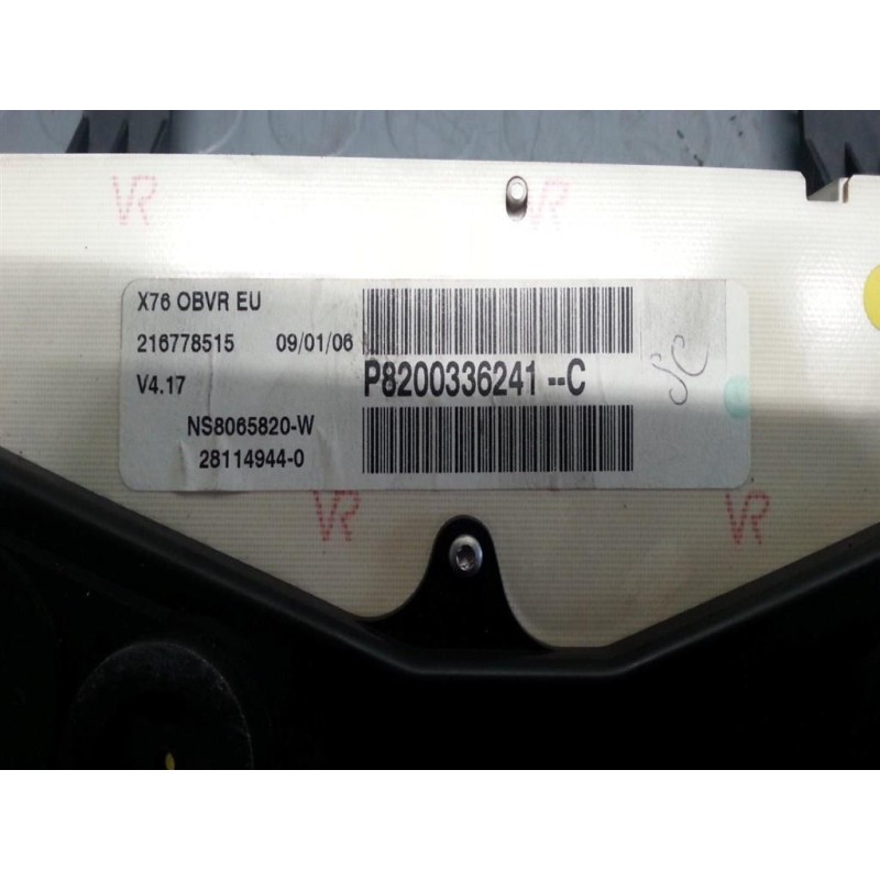 RENAULT INSTRUMENT PANEL RENAULT Kangoo 2003>2007 used